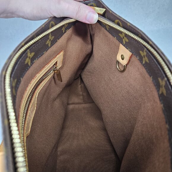 Lous Vuitton Monogram Cabas Piano Tote Bag Handbag Purse with Card - Picture 12 of 14